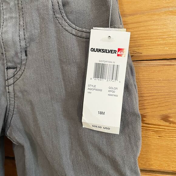 Quicksilver 18month Boys Jeans NWT - Picture 2 of 5
